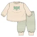 PIJAMA BEBE TUNDOSADO 7012 WATERLEMON