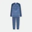 PIJAMA HOMBRE TERCIOPELO 7945 WATERLEMON