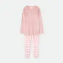 PIJAMA MUJER TERCIOPELO 7953 WATERLEMON