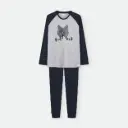 PIJAMA HOMBRE PUNTO 7900 WATERLEMON
