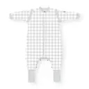 MONO EVOLUTIVO BEBE VICHY GRIS INTERBABY