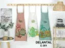 DELANTAL ESTAMPADO RIZO E-301 DOLZ 