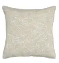 FUNDA DE COJÍN JAQUARD DAMA 45X45 BEIGE MARCAVI