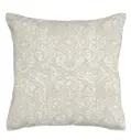 FUNDA DE COJÍN JAQUARD DAMA COORD. 45X45 BEIGE MARCAVI