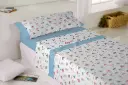JUEGO DE SABANAS TELA MARINE KARAMELO 