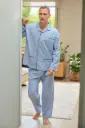 PIJAMA HOMBRE VERANO POPELIN 5644 MUSLHER