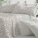 JUEGO DE SABANAS TELA 546 CEREZA BURRITO BLANCO