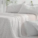 JUEGO DE SABANAS TELA 545 CORAL BURRITO BLANCO