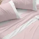 JUEGO DE SABANAS TELA 238 CORAL BURRITO BLANCO
