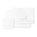 TRIPTICO TELA PATITOS FAMILIA BCO/AZUL INTERBABY