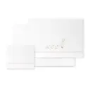 TRIPTICO TELA PATITOS FAMILIA BCO/ROSA INTERBABY