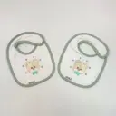 PACK 2 BABEROS PARA BORDAR BAB 34 FB01/2 BLANCO-VERDE MARTIFANEL