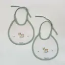 PACK 2 BABEROS PARA BORDAR BAB 8 B04/2 BLANCO-VERDE MARTIFANEL