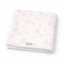 ARRULLO ESTAMPADO BEBÉ ALGODÓN 90X90 1426 CONEJITOS ROSA MARTIFANEL
