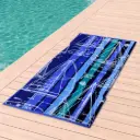 TOALLA PLAYA TERCIOPELO KIMRACE 90X165 SECANETA