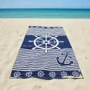 TOALLA PLAYA 12064 AZUL 90X165 SEA&SUN