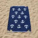 TOALLA PLAYA 12055 AZUL 90X165 SEA&SUN