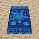 TOALLA PLAYA 12036 AZUL 90X165 SEA&SUN
