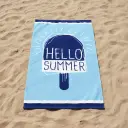 TOALLA PLAYA 12827 AZUL 90X165 SEA&SUN