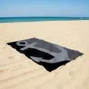 TOALLA PLAYA 12830 GRIS 90X165 SEA&SUN