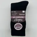 PACK 12 CALCETINES TERMAL ANTIPRES MUJER 3491 NEGRO POSETS