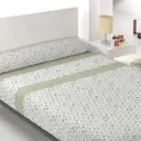 JUEGO DE SABANAS MICROFIBRA SELMA VERDE ROSSANA