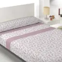 JUEGO DE SABANAS MICROFIBRA CIANA NUDE ROSSANA