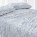 JUEGO DE SABANAS TELA 146 AZUL BURRITO BLANCO