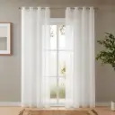 VISILLO POMPON LINO VD-5404 CRUDO 140X265 CAMALTEX 
