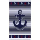 TOALLA PLAYA JACQUARD 05156 90X170 SUR & SURF