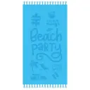 TOALLA PLAYA VELOURS 07858 BEACH TURQUESA 90X170 SUR & SURF