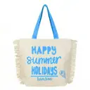 BOLSO PLAYA JUTE 07709 HAPPY AZUL SUN & SURF
