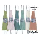 DELANTAL RIZO LISO PIAZZA DOLZ 