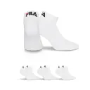 PACK 3 CALCETINES TOBILLEROS ADULTO F9300 BLANCO FILA