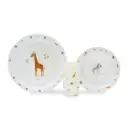 SET VAJILLA 3 PIEZAS MODELO SAVANNA BEIGE INTERBABY
