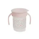 VASO ANTIGOTEO APRENDIZAJE MODELO FLORES PETALOS ROSA INTERBABY 