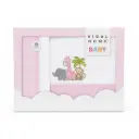 JUEGO DE SABANAS TELA 11054 BLANCO/ROSA VIDAL HOME BABY