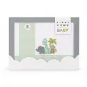 JUEGO DE SABANAS TELA 11054 BLANCO/VERDE VIDAL HOME BABY