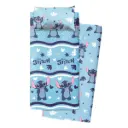 JUEGO DE CAMA TELA LILO & STITCH ALGODÓN MOD 155  