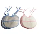 PACK 6 BABEROS PARA BORDAR BBT-19 AZUL BEBEGIRO
