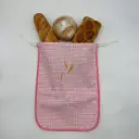 BOLSA PAN BORDADA ROSA VICHY SC