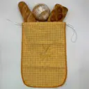 BOLSA PAN BORDADA AMARILLO VICHY SC